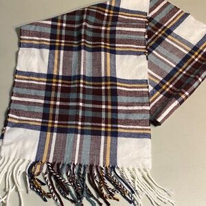 Plaid Multicolor Men's Scarf